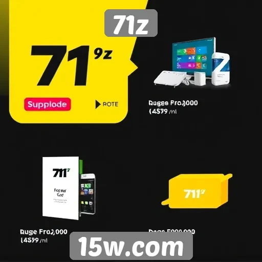 Comparativo de preços e promoções do site 71z